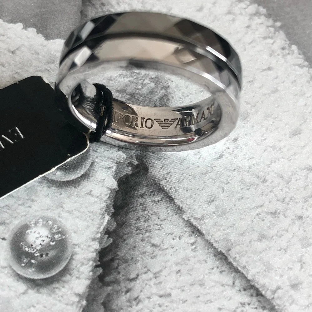 Emporio Armani Sterling Silver Ring
